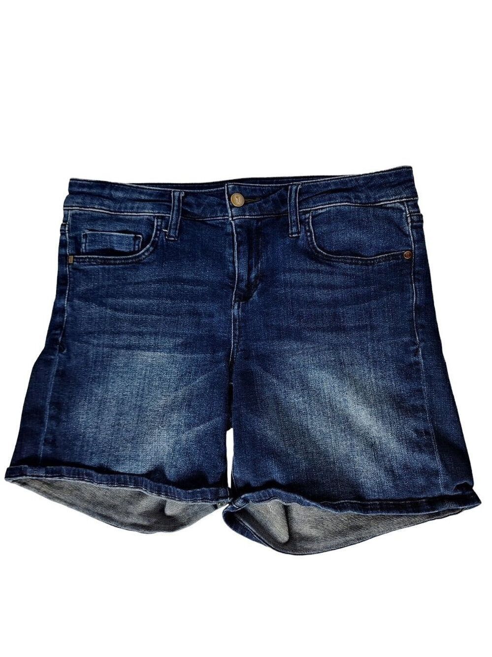 Pilcro and the Letterpress Stet Jean Shorts Navy Blue Size 29